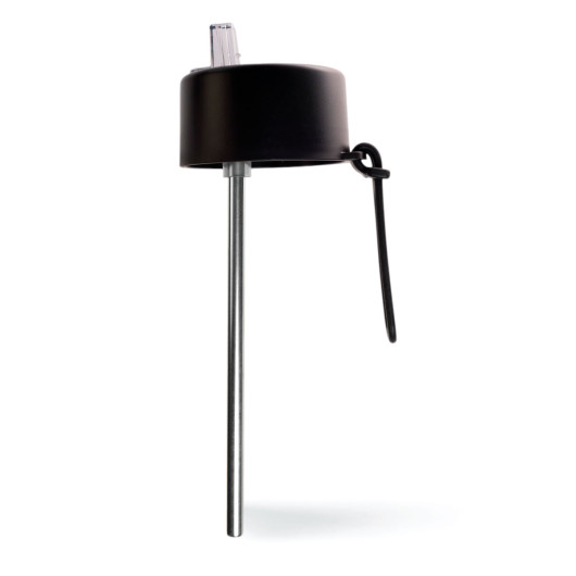 Titan 600ml Bottles Black Lid